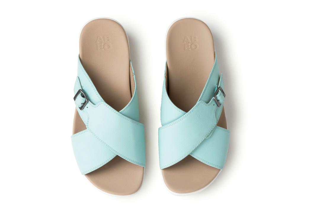 Solstice Cross Slide Icy Morning | Women ABEO Footwear Sandals