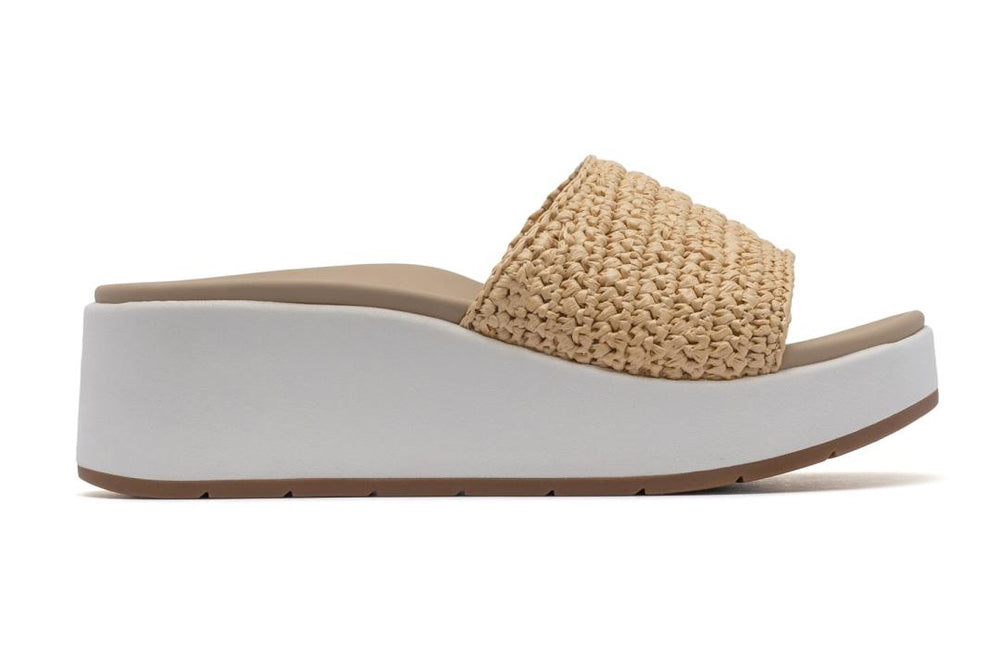 Solstice Slide Raffia | Women ABEO Footwear Sandals
