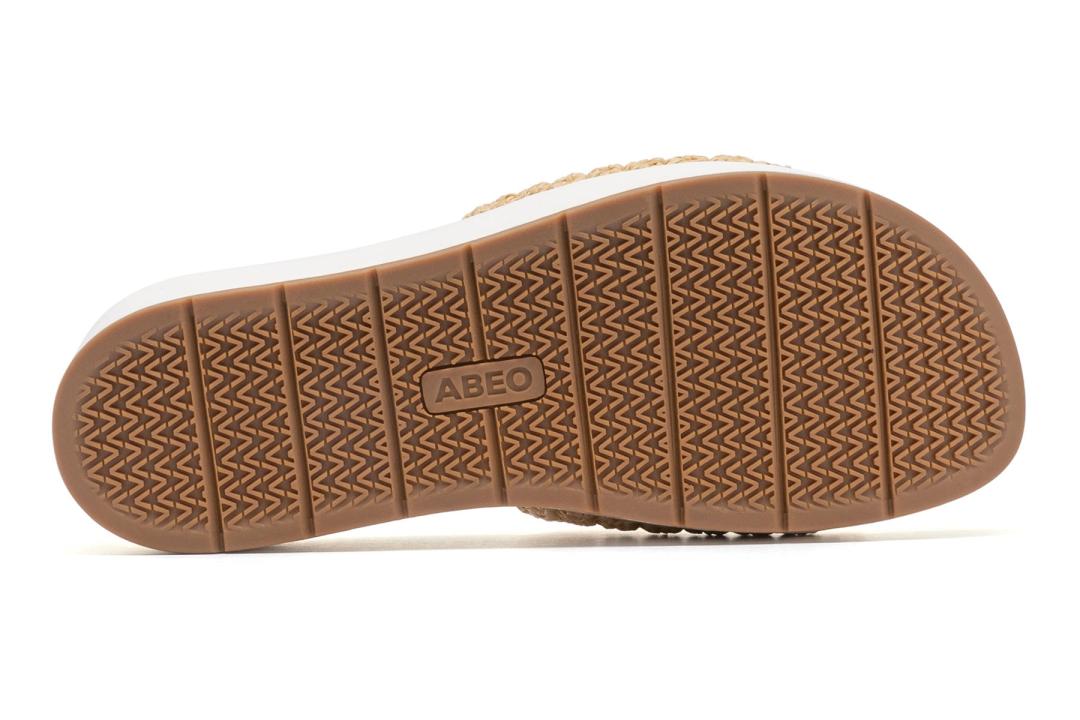 Solstice Slide Raffia | Women ABEO Footwear Sandals