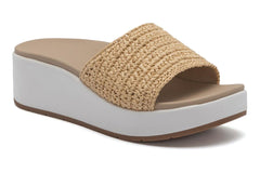 Solstice Slide Raffia | Women ABEO Footwear Sandals