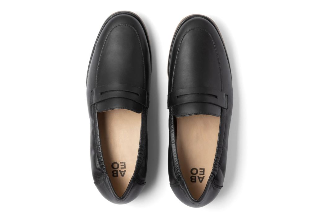 Strada Loafer Black | Women ABEO Footwear Casual Shoes