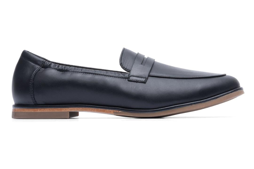 Strada Loafer Black | Women ABEO Footwear Casual Shoes