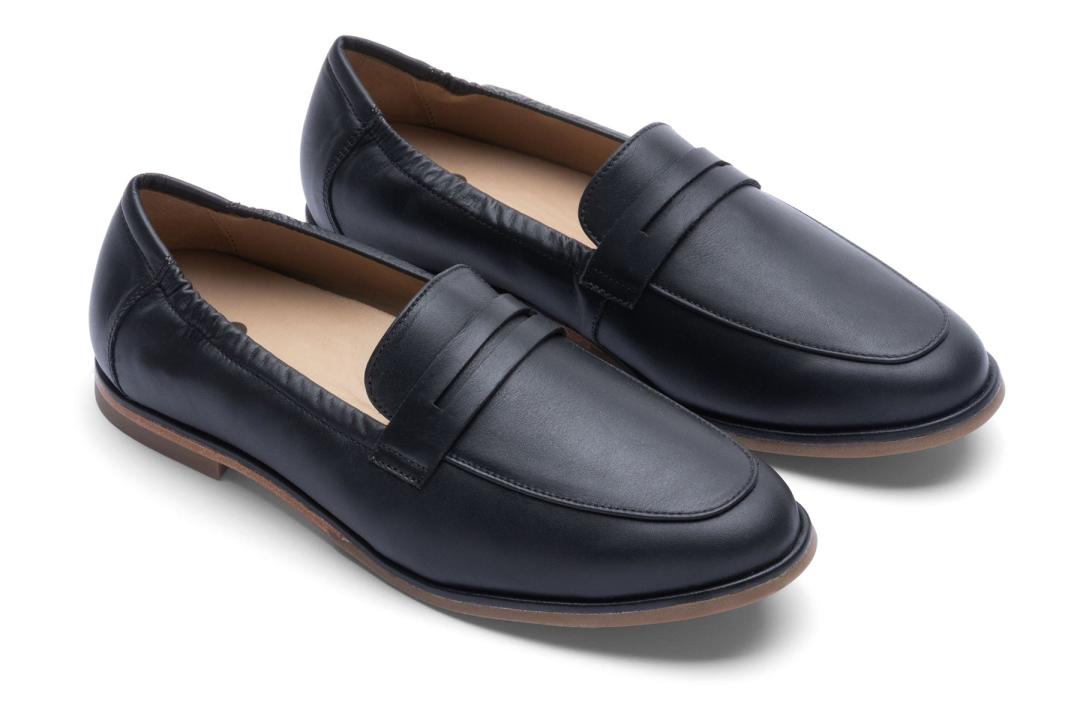 Strada Loafer Black | Women ABEO Footwear Casual Shoes