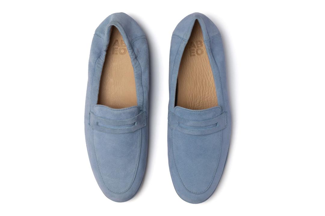 Strada Loafer Faded Denim | Women ABEO Footwear Casual Shoes