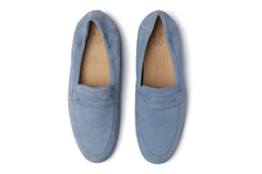 Strada Loafer Faded Denim | Women ABEO Footwear Casual Shoes