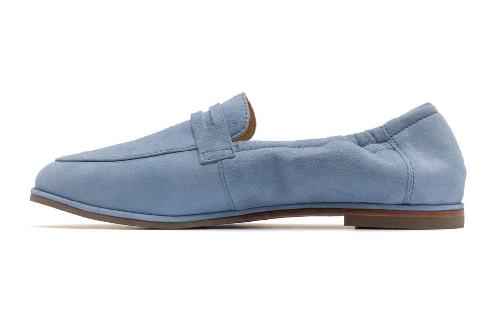 Strada Loafer Faded Denim | Women ABEO Footwear Casual Shoes