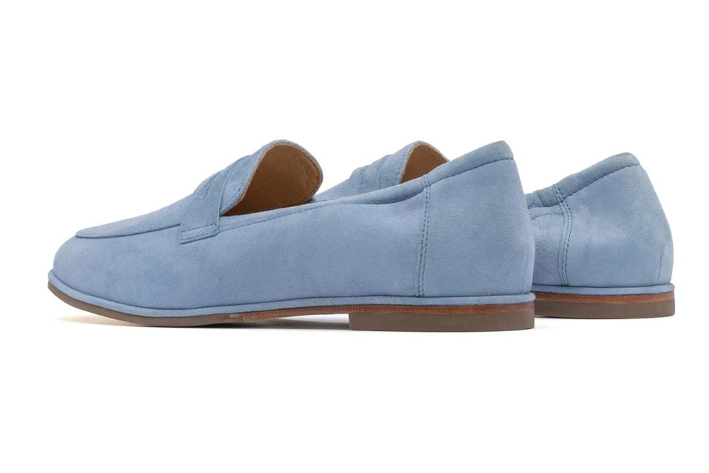 Strada Loafer Faded Denim | Women ABEO Footwear Casual Shoes