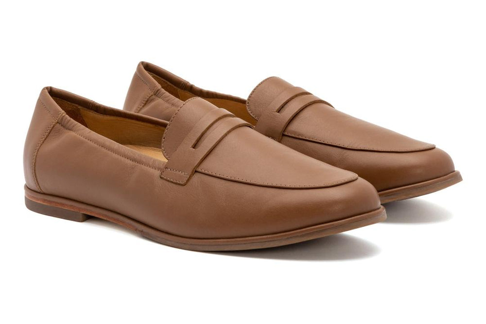 Strada Loafer Tan Nappa | Women ABEO Footwear Dress