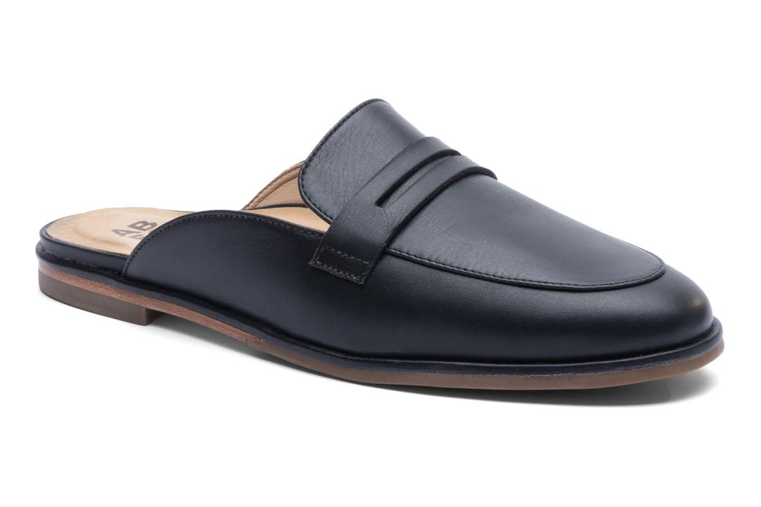 Strada Mule Black | Women ABEO Footwear Casual Shoes
