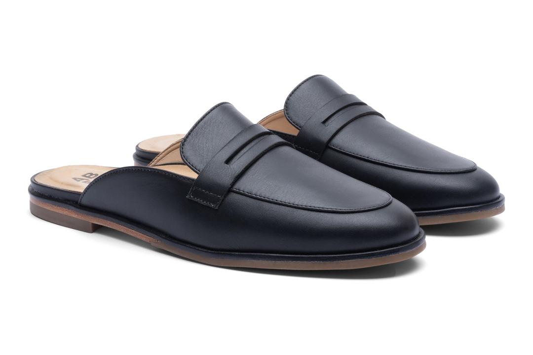 Strada Mule Black | Women ABEO Footwear Casual Shoes