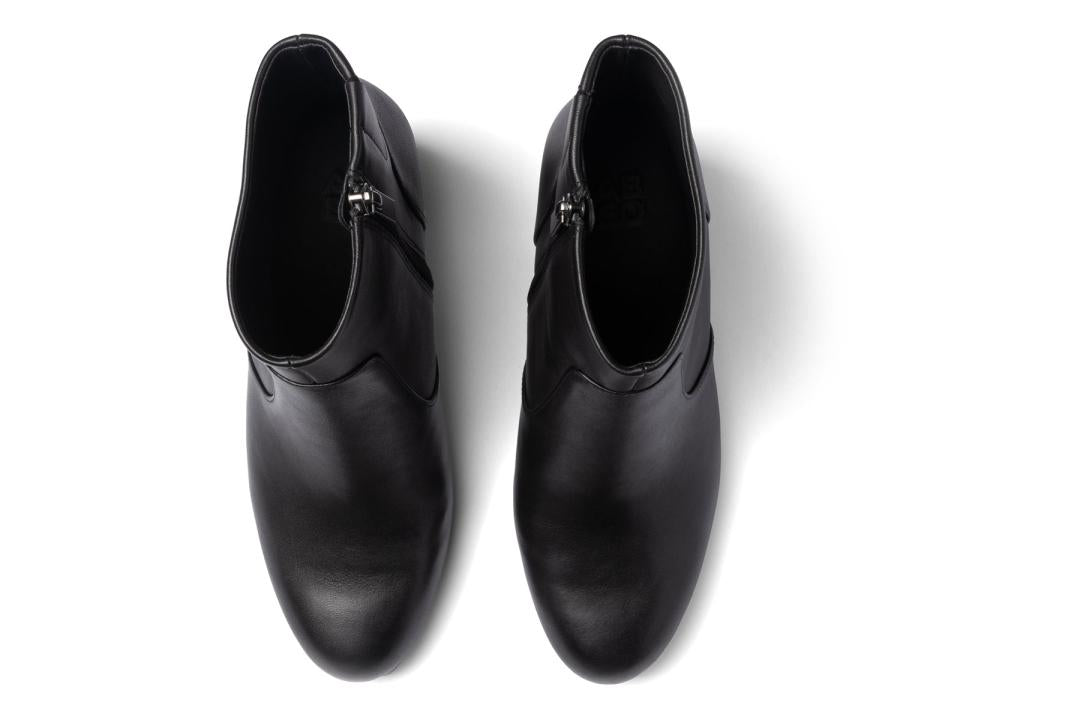 Tempo Ankle Black Nappa | Women ABEO Footwear Boots