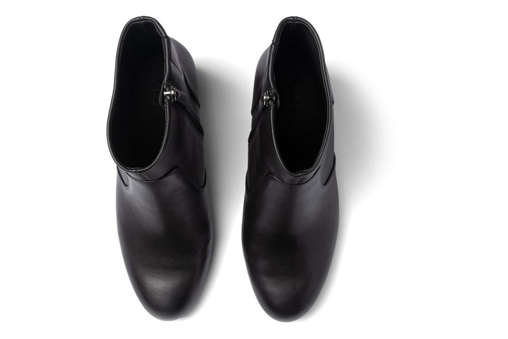 Tempo Ankle Black Nappa | Women ABEO Footwear Boots