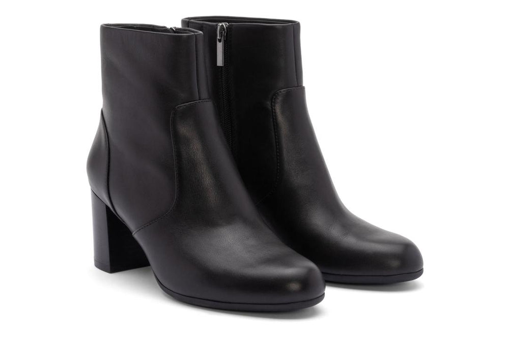 Tempo Ankle Black Nappa | Women ABEO Footwear Boots