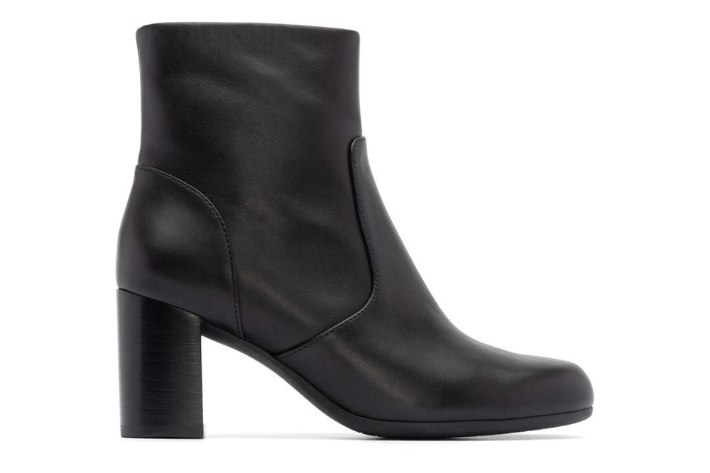 Tempo Ankle Black Nappa | Women ABEO Footwear Boots
