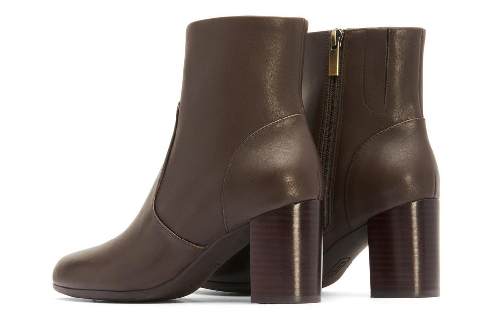 Tempo Ankle Dark Brown | Women ABEO Footwear Boots