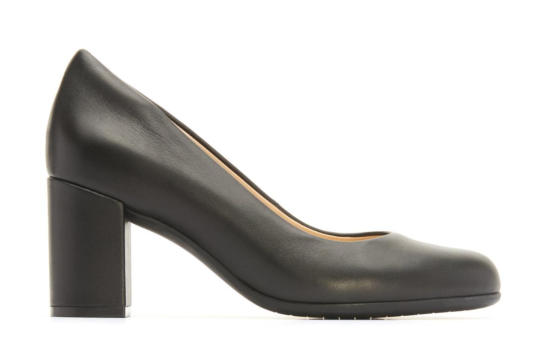Tempo Pump Black Leather | Women ABEO Footwear Dress