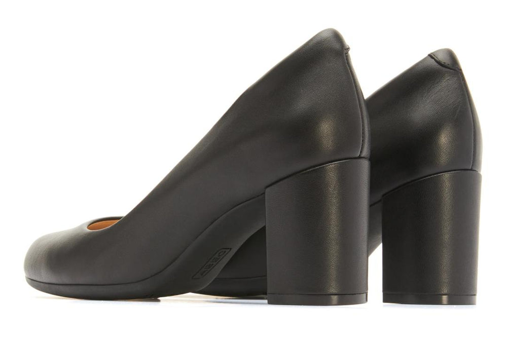 Tempo Pump Black Leather | Women ABEO Footwear Dress