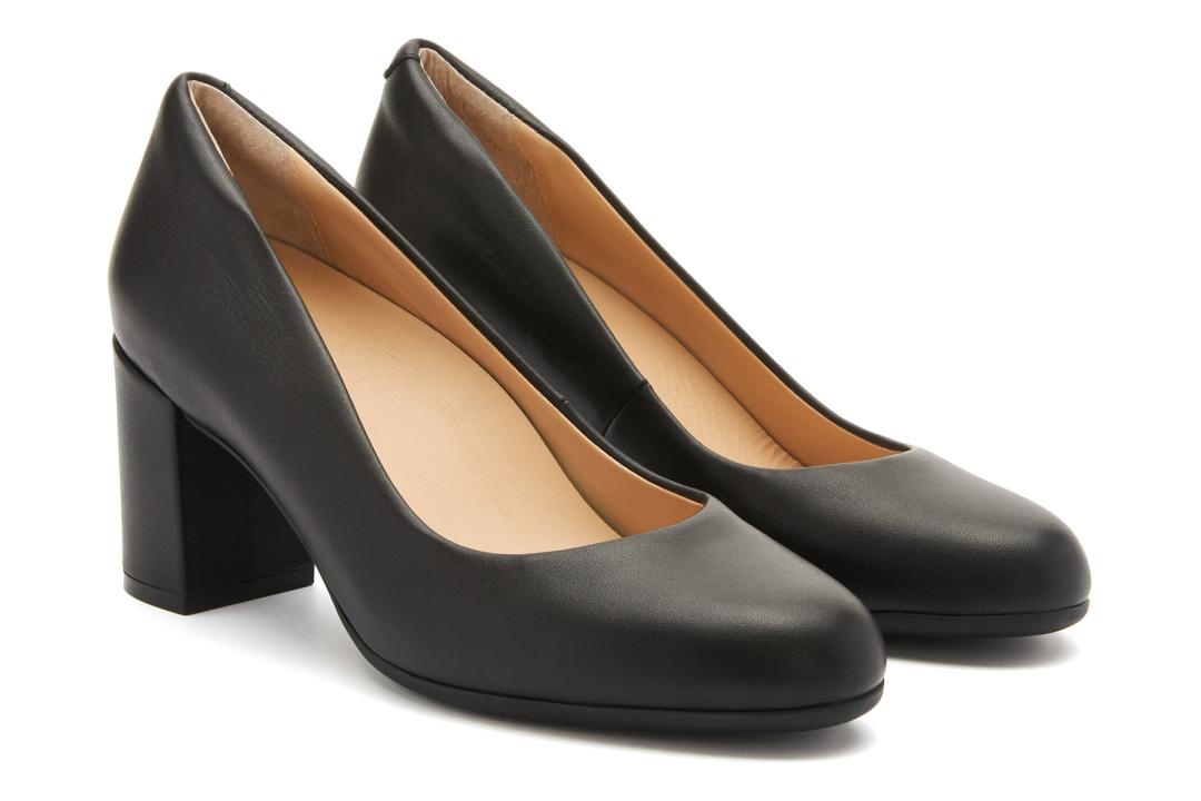 Tempo Pump Black Leather | Women ABEO Footwear Dress