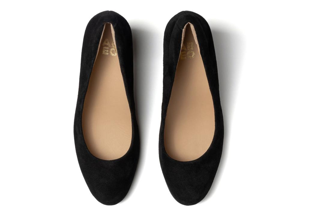 Tempo Pump Black Suede | Women ABEO Footwear Dress