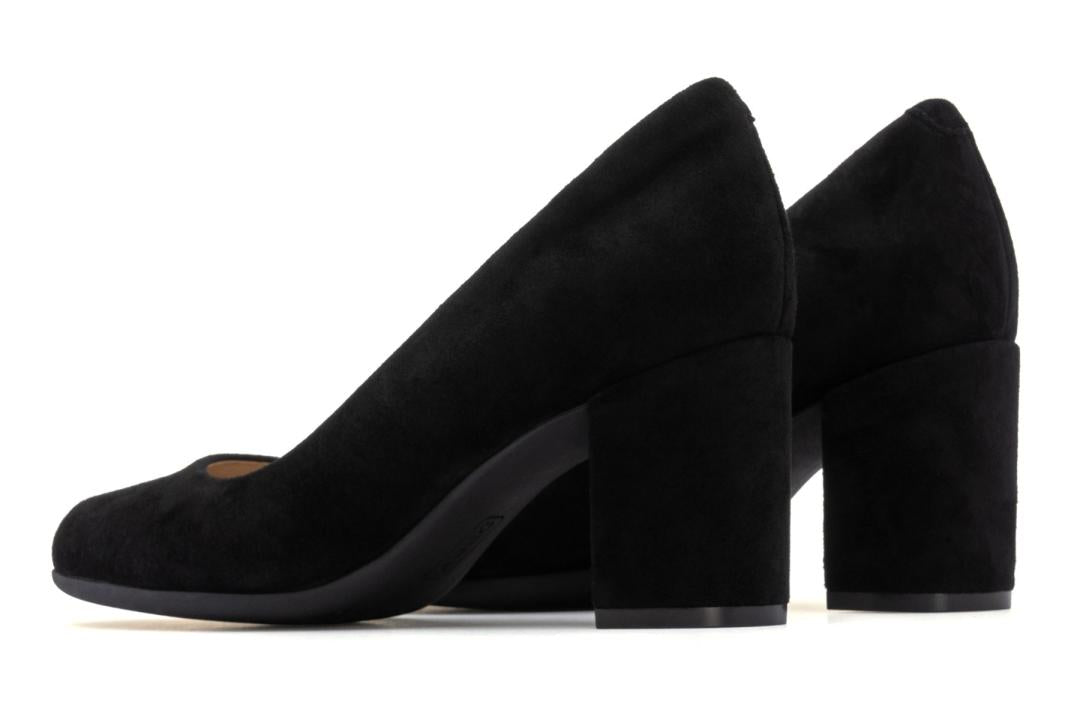 Tempo Pump Black Suede | Women ABEO Footwear Dress