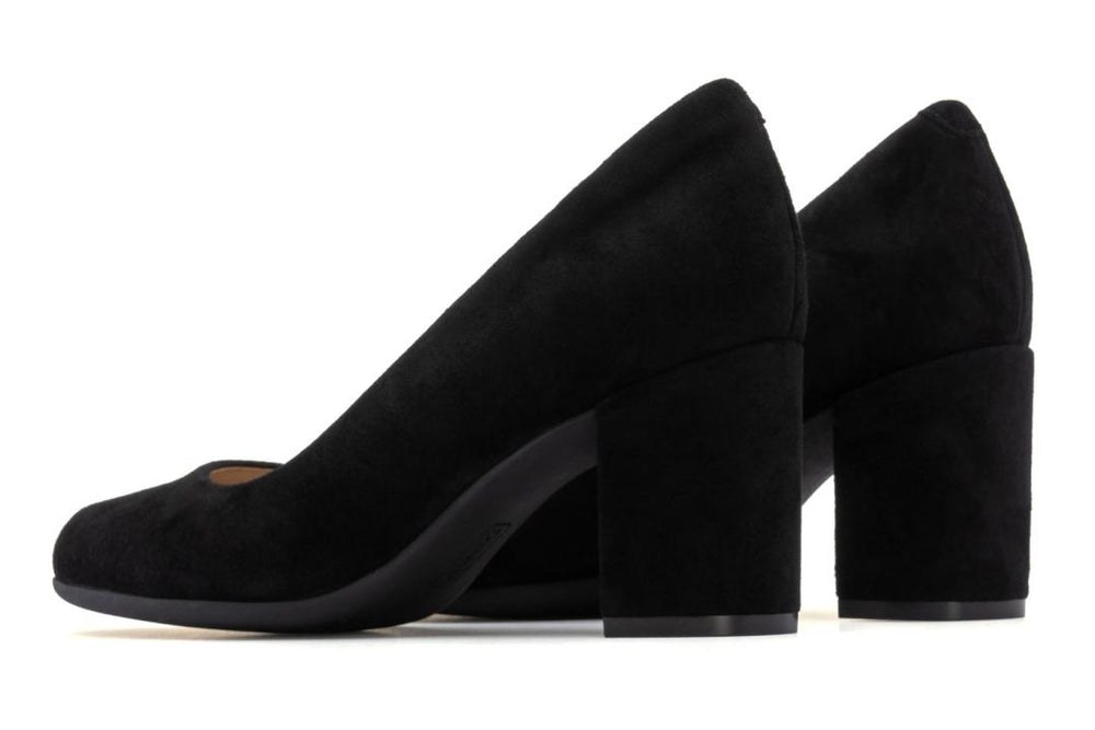 Tempo Pump Black Suede | Women ABEO Footwear Dress
