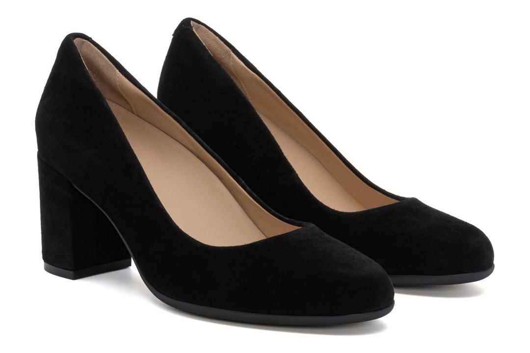 Tempo Pump Black Suede | Women ABEO Footwear Dress