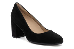 Tempo Pump Black Suede | Women ABEO Footwear Dress
