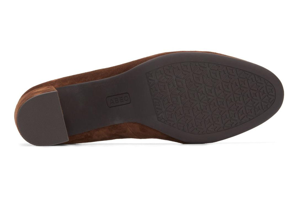 Tempo Pump Caramel Suede | Women ABEO Footwear Dress