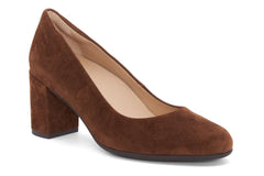 Tempo Pump Caramel Suede | Women ABEO Footwear Dress