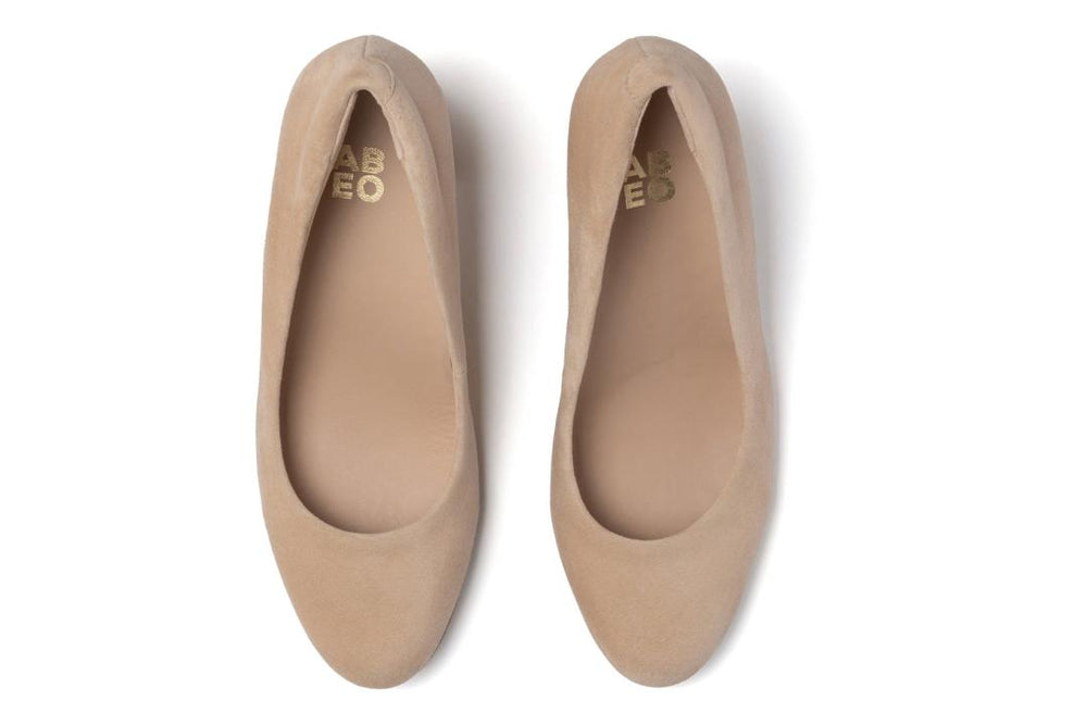 Tempo Pump Cuban Sand Suede | Women ABEO Footwear Dress