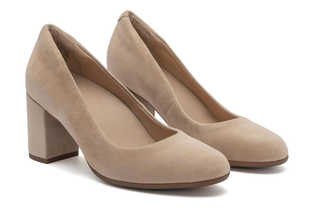 Tempo Pump Cuban Sand Suede | Women ABEO Footwear Dress
