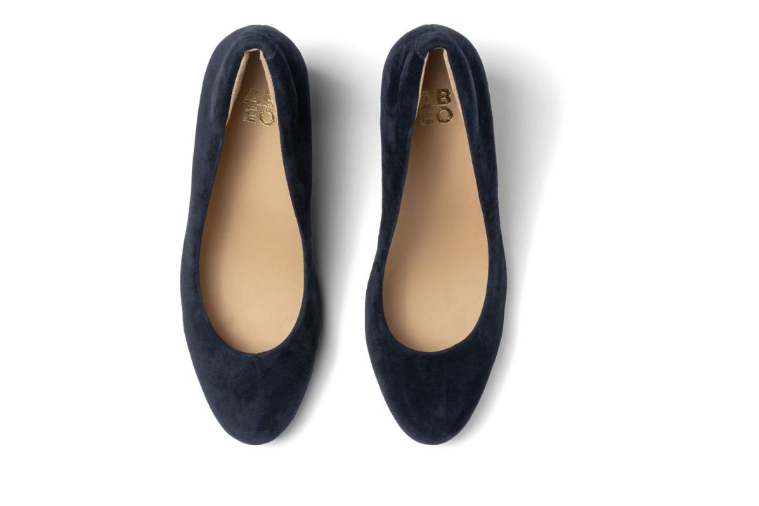 Tempo Pump Navy Suede | Women ABEO Footwear Dress