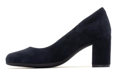 Tempo Pump Navy Suede | Women ABEO Footwear Dress