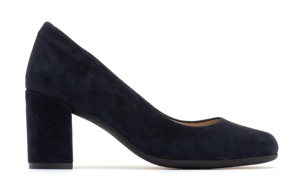 Tempo Pump Navy Suede | Women ABEO Footwear Dress