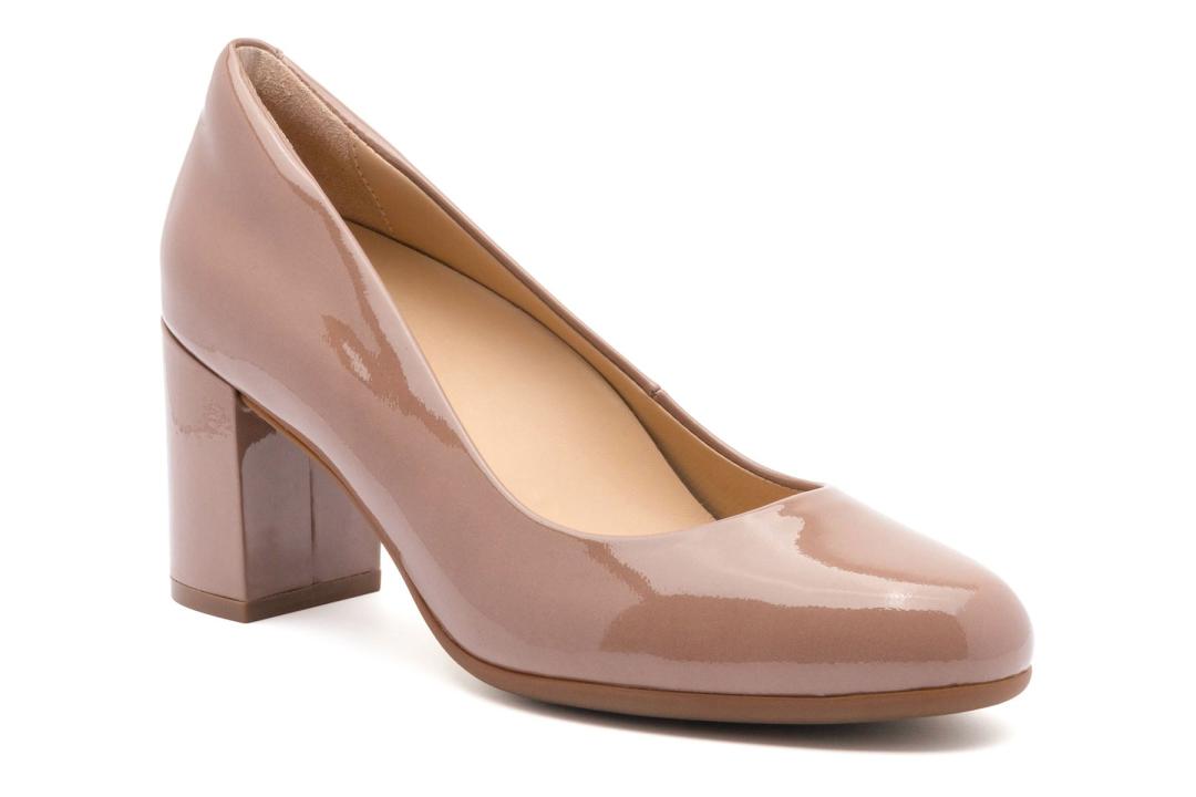 Tempo Pump Tan Patent | Women ABEO Footwear Dress