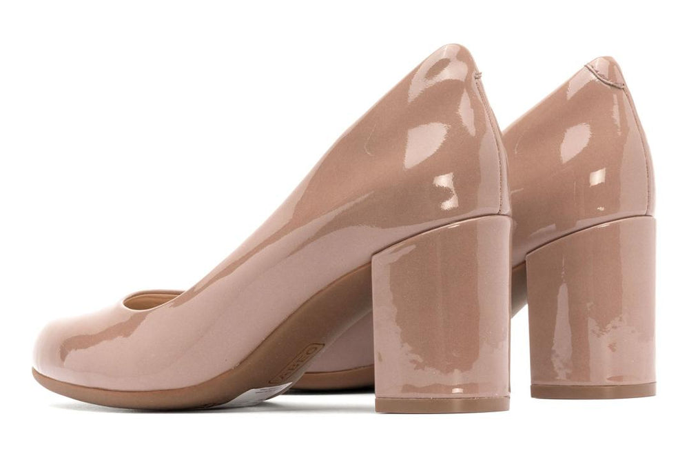 Tempo Pump Tan Patent | Women ABEO Footwear Dress