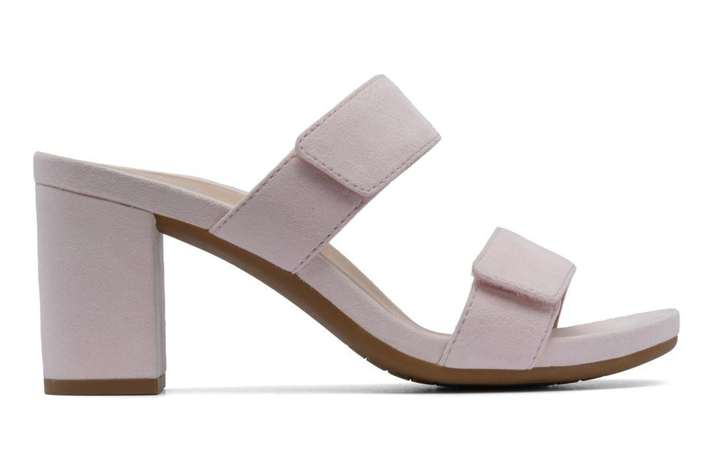 Tempo Slide Pink Suede | Women ABEO Footwear Dress