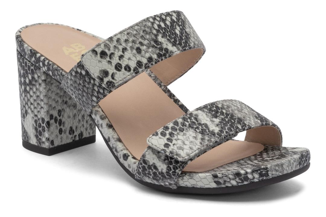 Tempo Slide Snake Print Leather | Women ABEO Footwear Dress