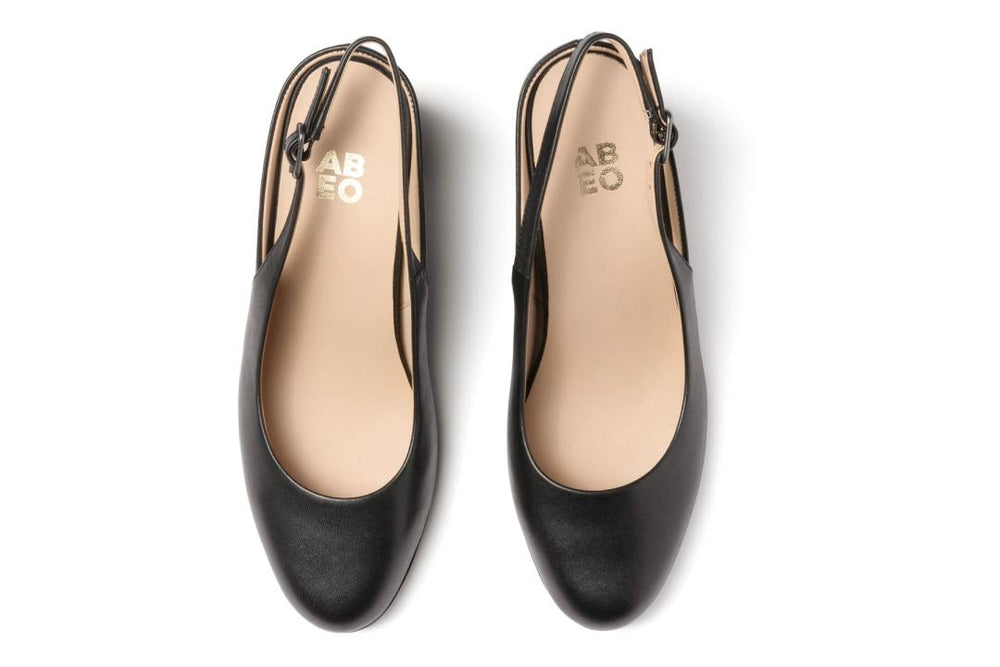 Tempo Slingback Black | Women ABEO Footwear Dress