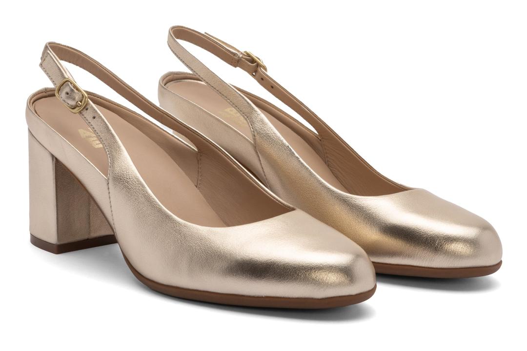 Tempo Slingback Light Gold | Women ABEO Footwear Dress