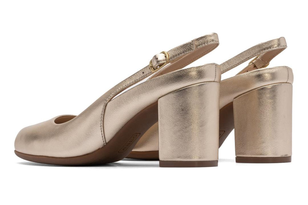 Tempo Slingback Light Gold | Women ABEO Footwear Dress