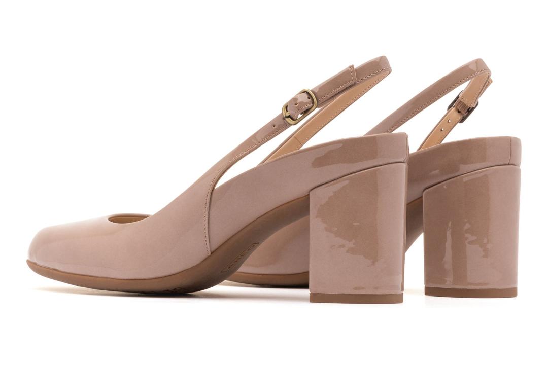 Tempo Slingback Tan Pat | Women ABEO Footwear Dress