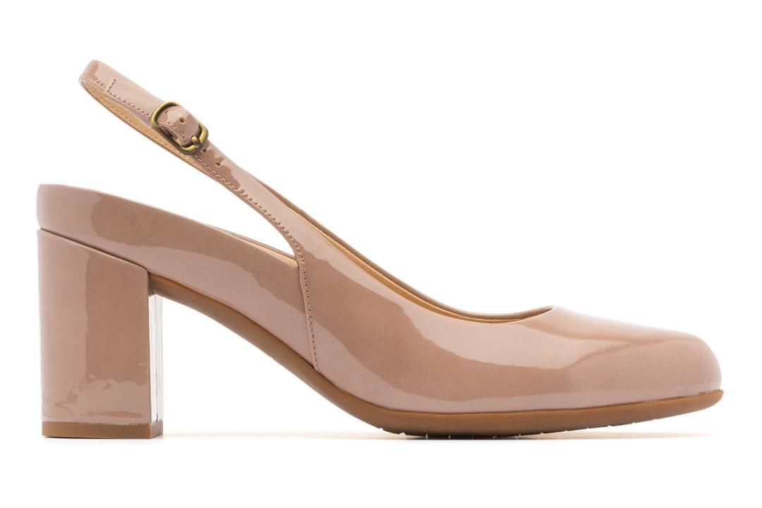 Tempo Slingback Tan Pat | Women ABEO Footwear Dress
