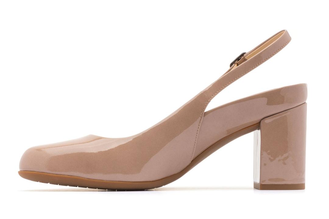 Tempo Slingback Tan Pat | Women ABEO Footwear Dress