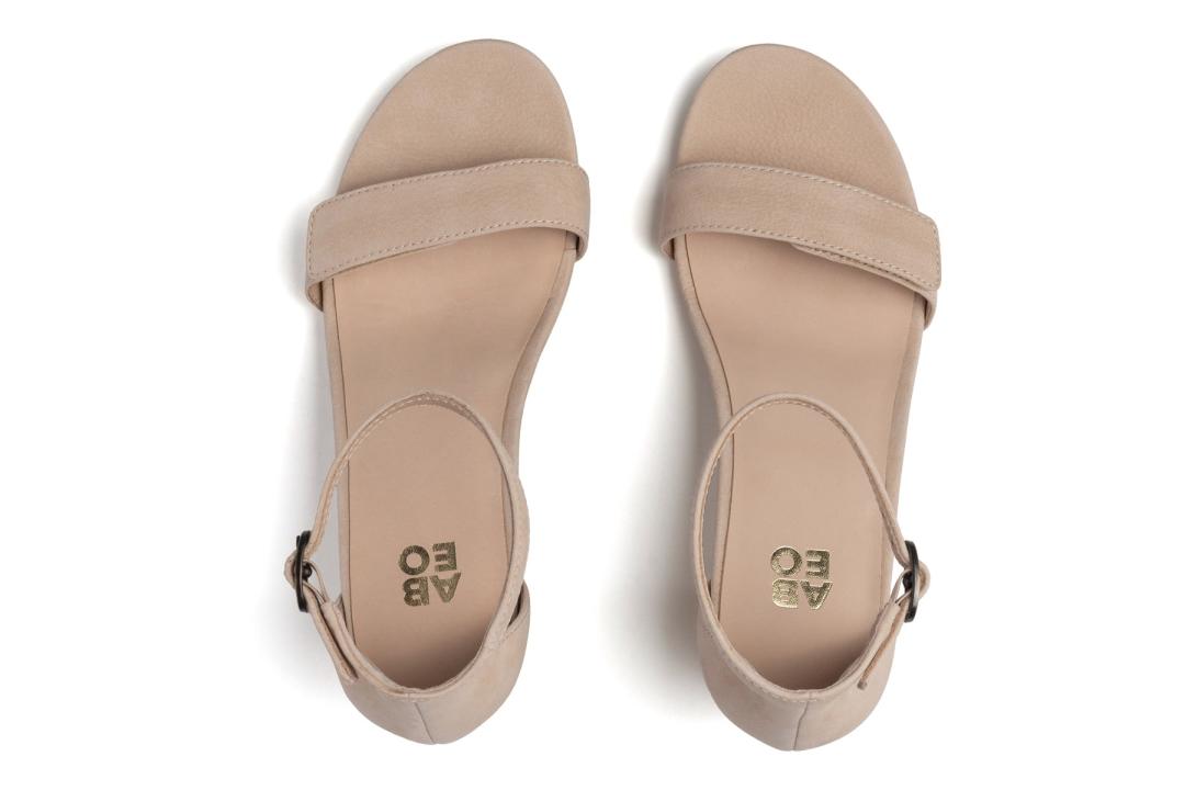 Tempo Strap Cuban Sand Nubuck | Women ABEO Footwear Dress
