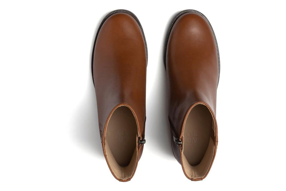 Traverse Ankle Dark Tan | Women ABEO Footwear Boots