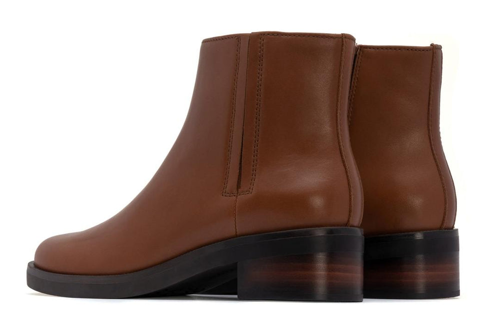 Traverse Ankle Dark Tan | Women ABEO Footwear Boots