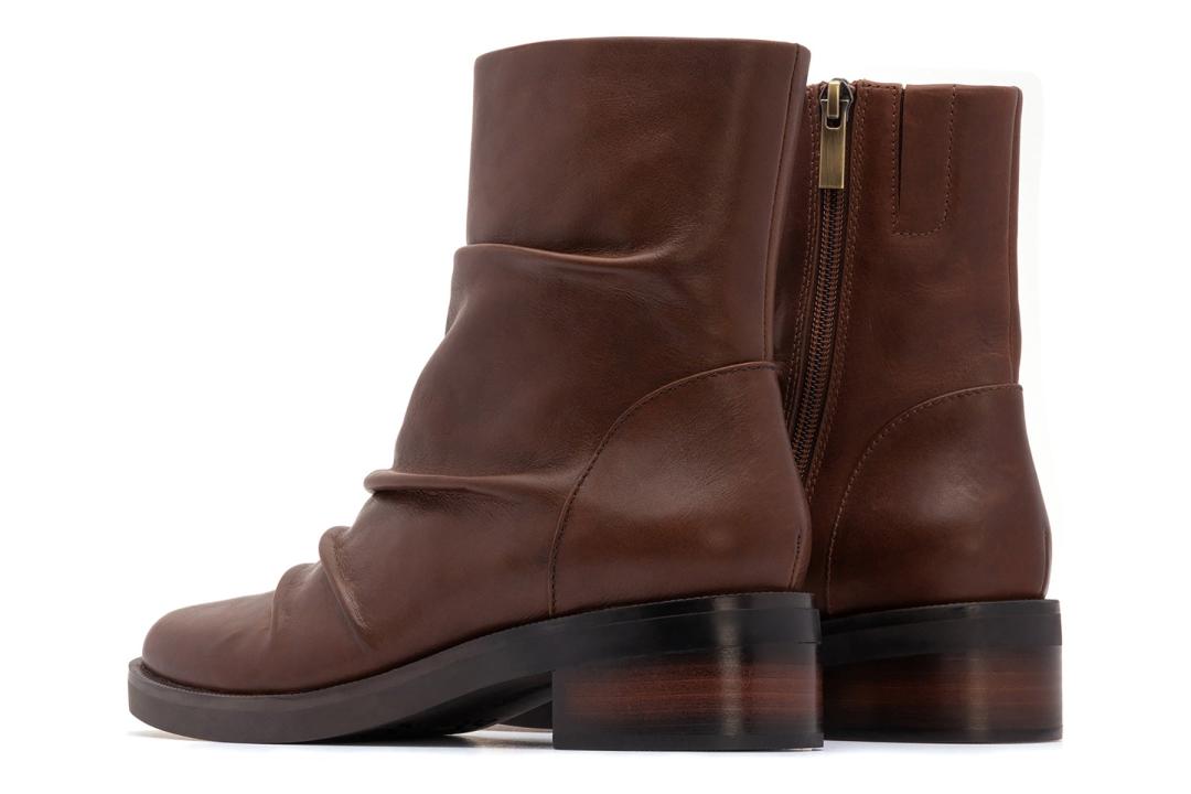 Traverse Scrunch Brown | Women ABEO Footwear Boots