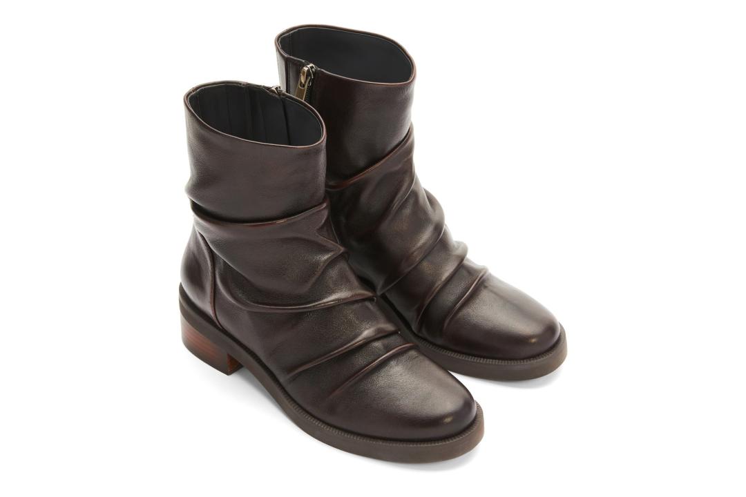 Traverse Scrunch Burgundy | Women ABEO Footwear Boots