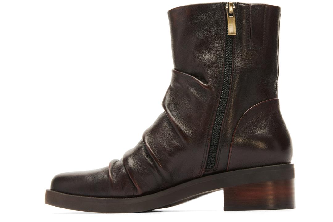 Traverse Scrunch Burgundy | Women ABEO Footwear Boots